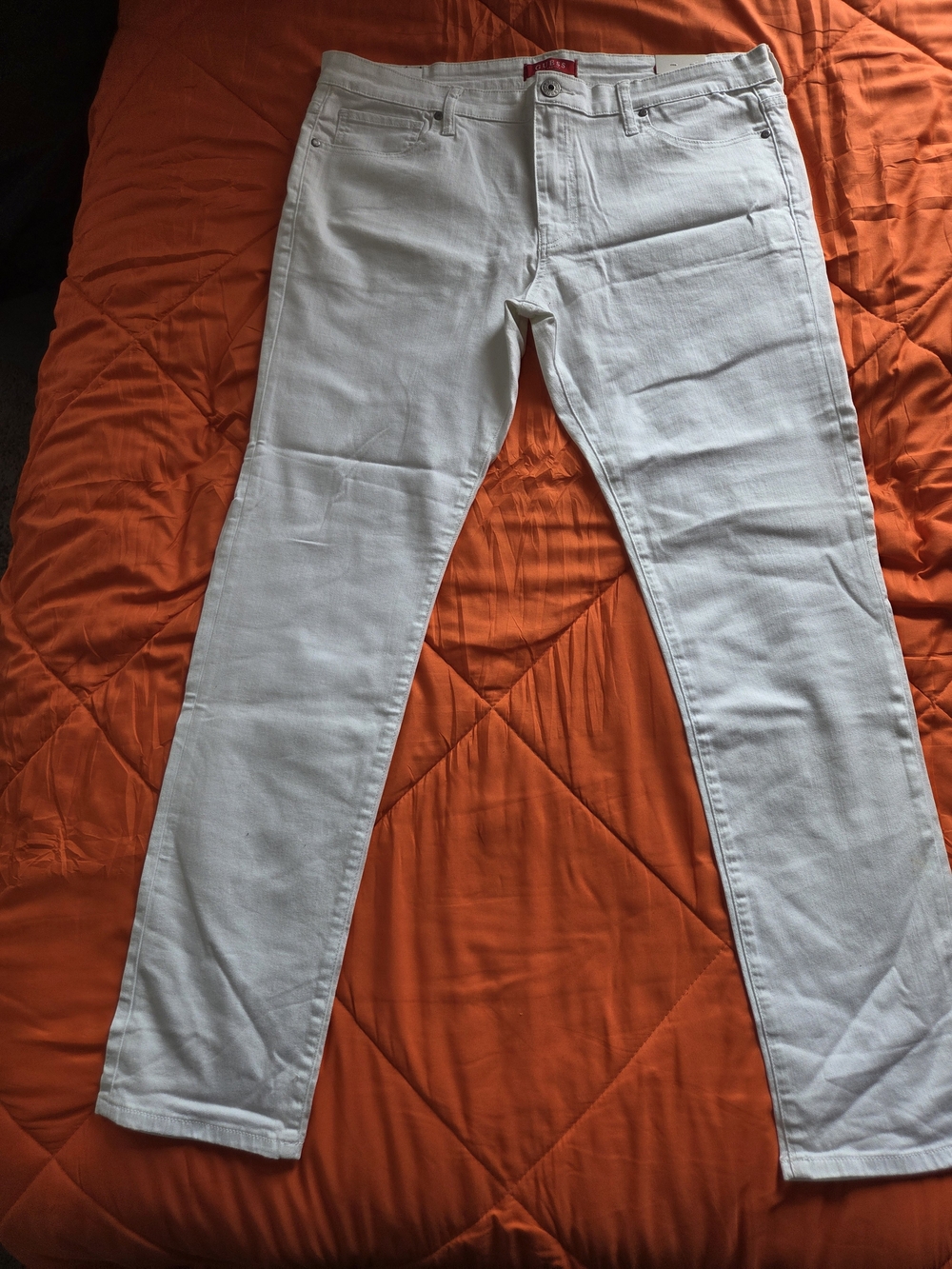 Guess White Men’s Skinny Jeans